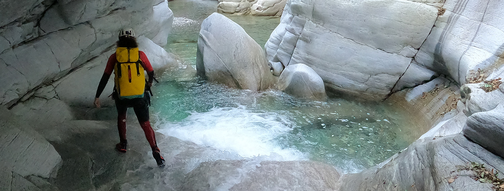 photo séjour canyoning Tessin