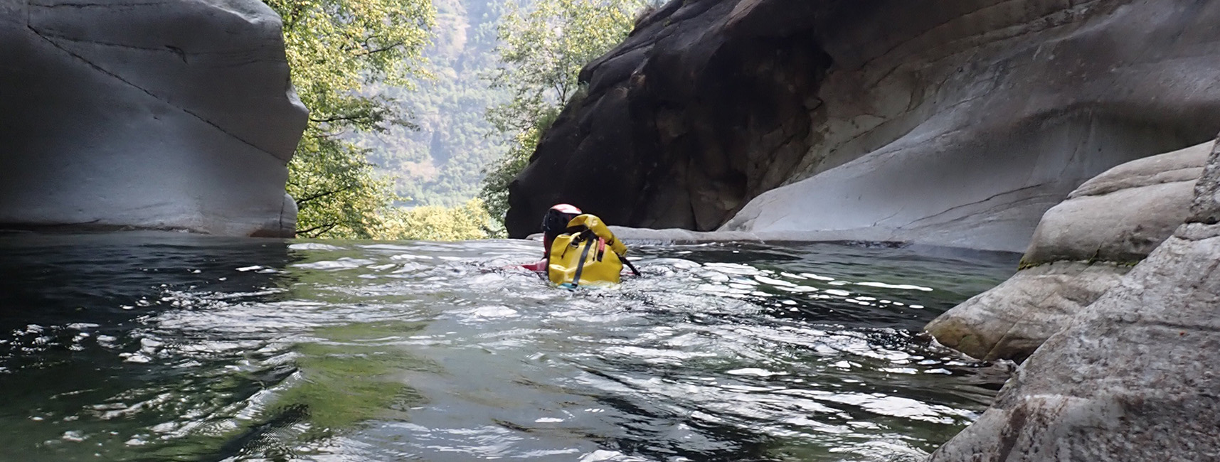 photo séjour canyoning Tessin