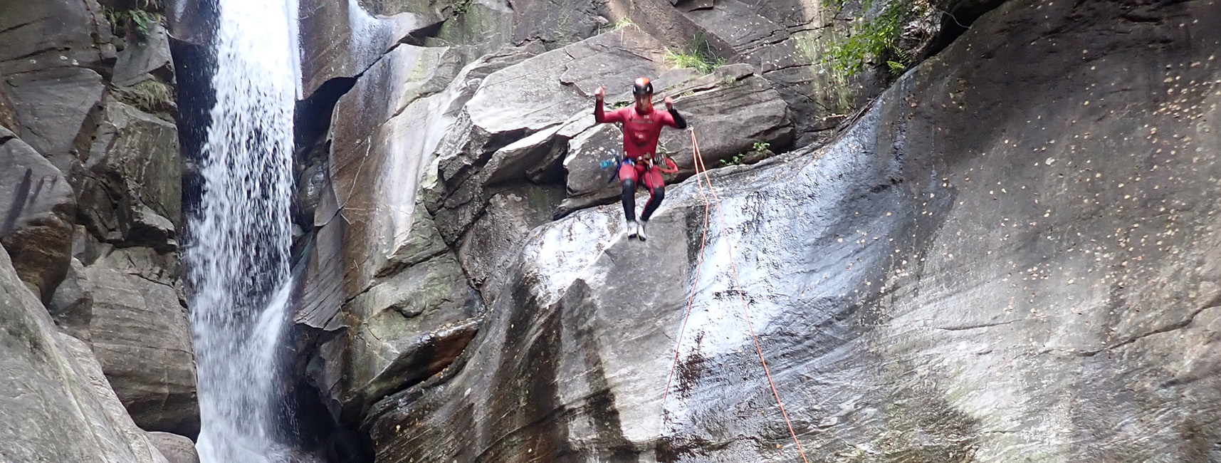 photo séjour canyoning Tessin